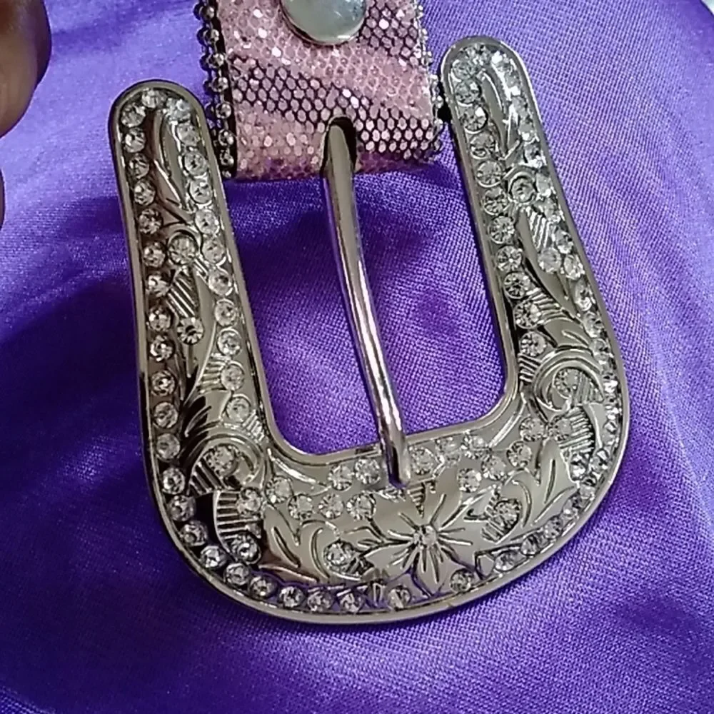 Western Rhinestone Cowboy  Women Belt